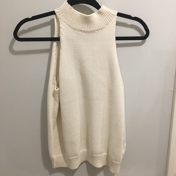 Ann Taylor sleeveless turtleneck SZ M - Picture 2 of 4